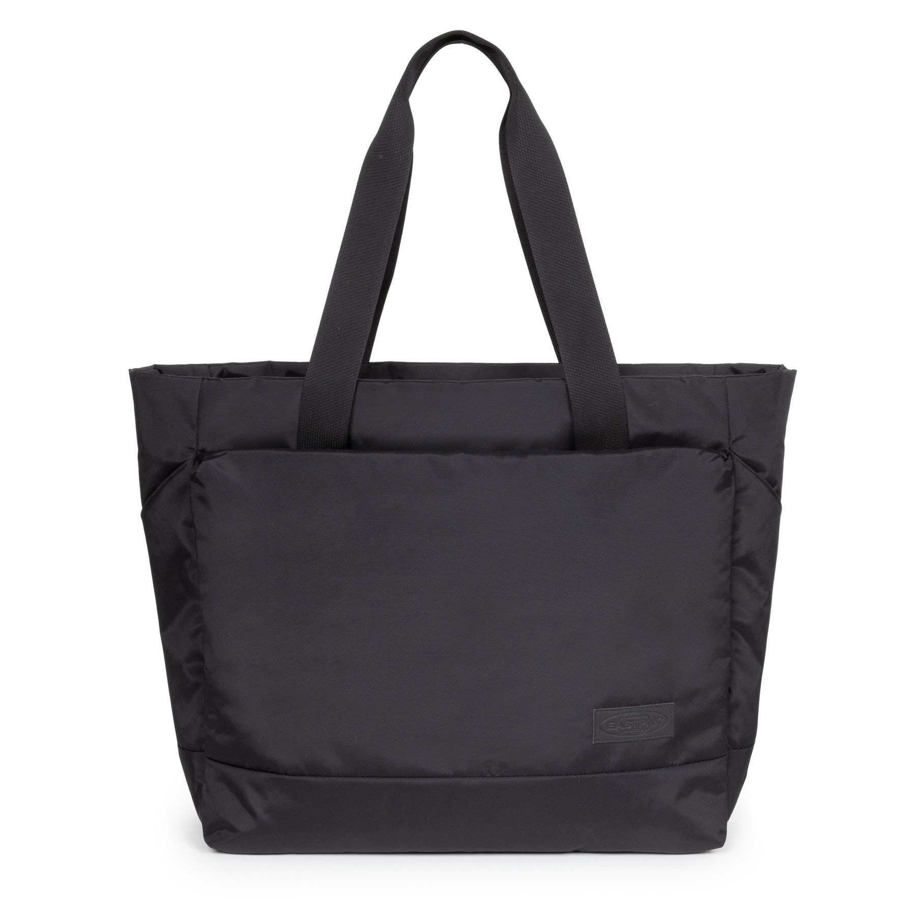 Eastpak CNNCT Tote – F Black
Ontworpen voor het moderne stadsleven: deze ruime en stijlvolle CNNCT draagtas is onderdeel van Eastpaks premiumlijn, waarin hoogwaardige materialen en functioneel design samenkomen. Perfect voor werk, studie of onderweg.

De tas beschikt over een ruim hoofdvak met ritssluiting, meerdere interne opbergvakken, een gevoerd laptopvak voor apparaten tot 16 inch en een handige flessenhouder aan de zijkant. Dankzij de twee stevige handgrepen en de trolley-strap is hij ideaal voor dagelijks gebruik én reizen.

Gemaakt van 100% nylon en volledig veganistisch – er zijn geen dierlijke materialen gebruikt bij de productie.

Specificaties:

Kleur: CNNCT F Black
Afmetingen: Hoogte 36 cm x Breedte 40 cm x Diepte 15 cm
Inhoud: 19 liter
Gewicht: 0,69 kg
Materiaal: 100% nylon (waterafstotend)
Gewatteerd laptopvak geschikt voor 16”
Zijvak voor fles
Trolley-strap en dubbele handgrepen
Vegan product
Style code: EK0A5BEB5A2OS1
Stijlvol, praktisch en premium – de perfecte tas voor wie onderweg niets aan het toeval overlaat.
