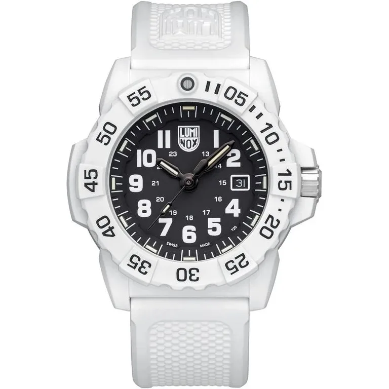 Dit Luminox horloge behoort tot de Navy Seal collectie.
Referentenummer: XS.3507.WB