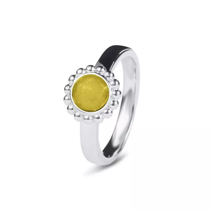 De See You ring is prachtig en veelzijdig, vervaardigd uit hoogwaardig zilver en met een schitterende zilveren kleur. Draag deze elegante ring solo voor een verfijnde look of combineer met andere sieraden voor een unieke stijl. 
