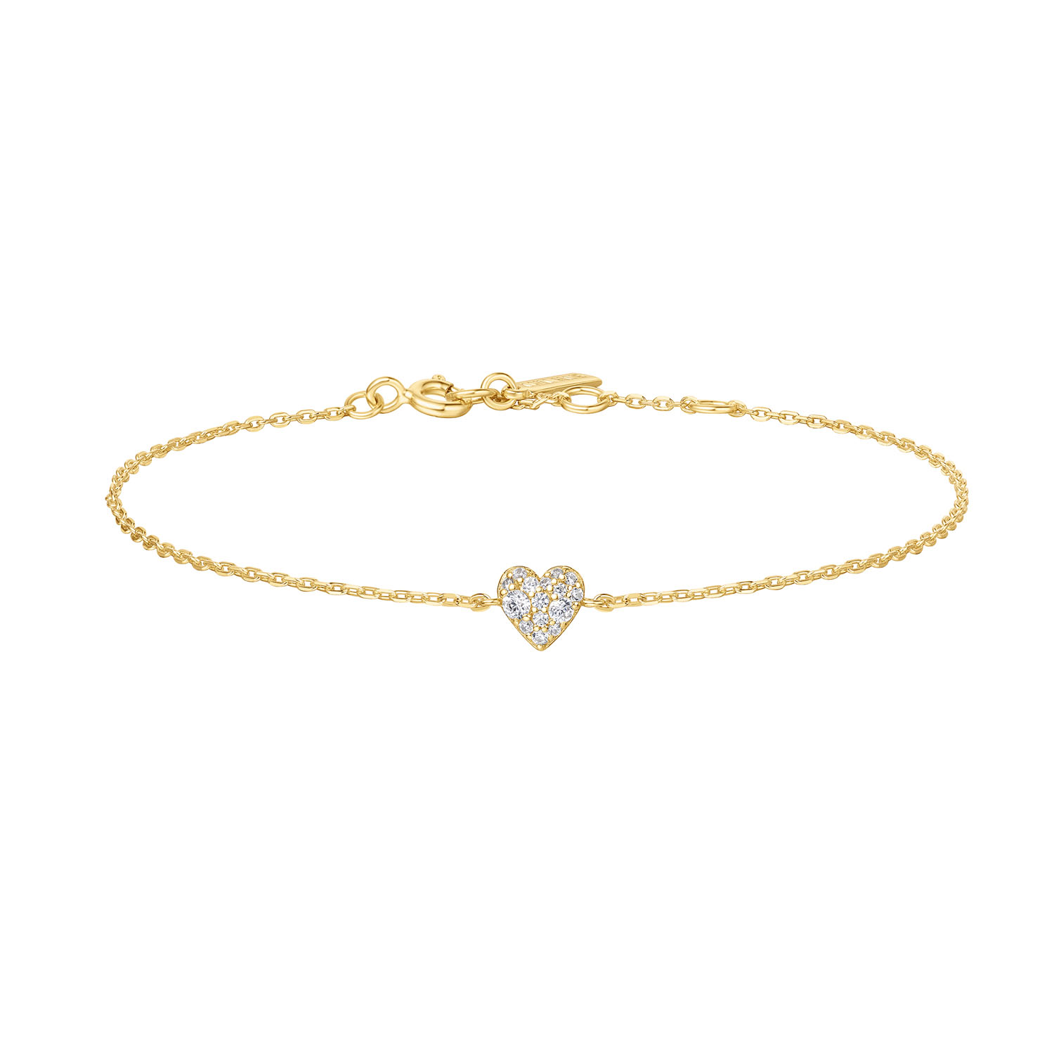 Breng kleur en licht in je stijl met de Sunny Sparkler armband. Dit speelse ontwerp met een hartvormig motief, ingelegd met pavé zirkonia, voegt een subtiele charme toe aan elke outfit.                                                                                                                                                                                                                                                                                                                                                                                   

HET MERK
Geïnspireerd door de laatste fashion trends is Ania Haie het toonaangevende sieradenmerk voor hoogkwalitatieve maar ook betaalbare zilveren sieraden, zonder op de kwaliteit in te leveren. Iedere collectie is gebaseerd op de laatste catwalktrends, waardoor Ania Haie snel tot hét sieradenmerk voor stijlbewuste consumenten is verkozen. Elk sieraad wordt ontworpen om te combineren met andere sieraden waardoor je je eigen look kunt creëren. Maar ook zijn Ania Haie sieraden opvallend genoeg om op zichzelf te dragen.

SPECIFICATIES
- Ania Haie
- Armband
- 925 zilver met gold plating
- Lengte 18,5cm
- AH B064-01G