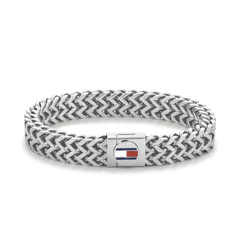 stalen Tommy Hilfiger armband, Braided Metal