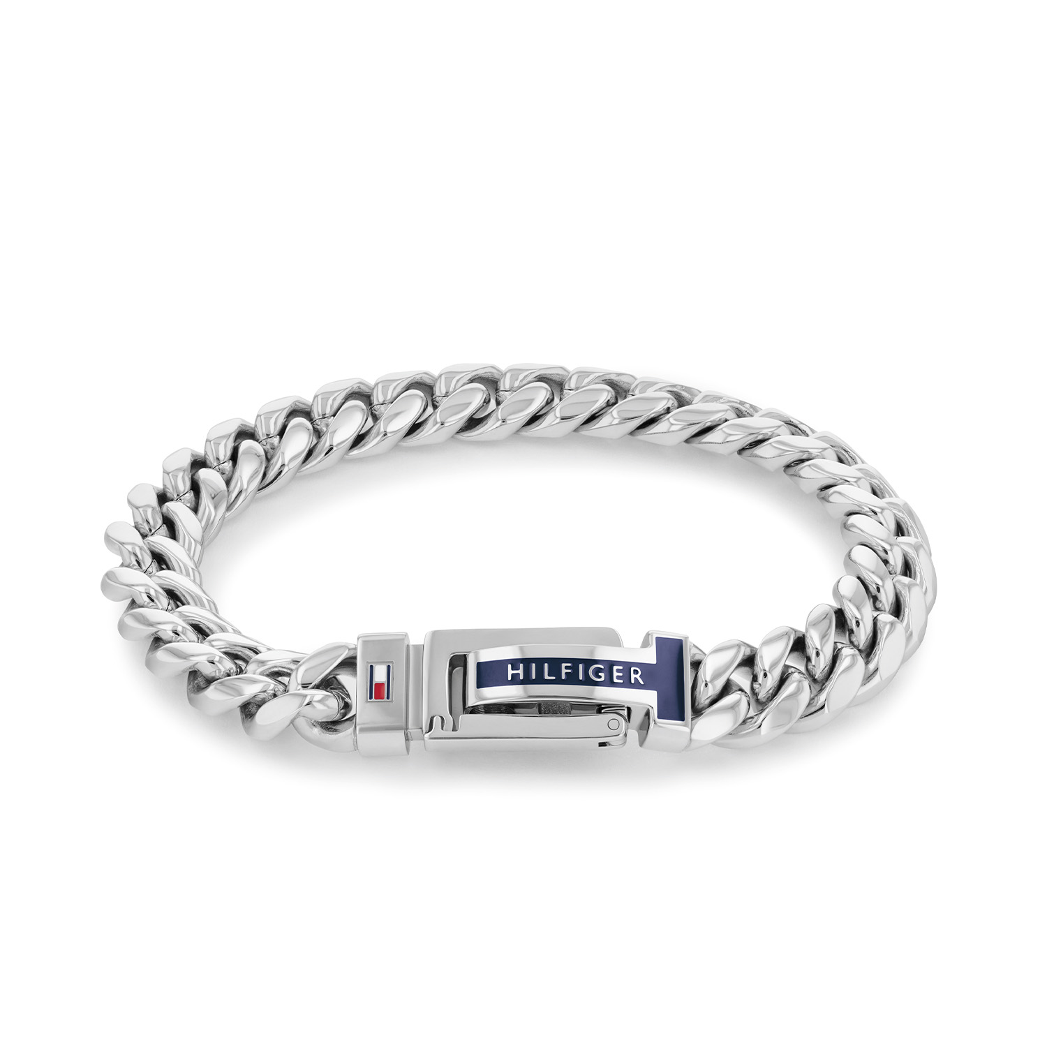 stalen Tommy Hilfiger armband, Notch Metal staal