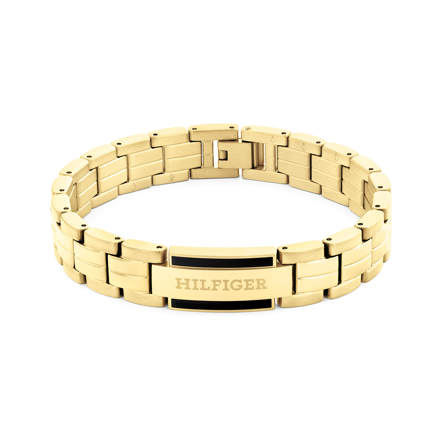 stalen Tommy Hilfiger armband, Parker double