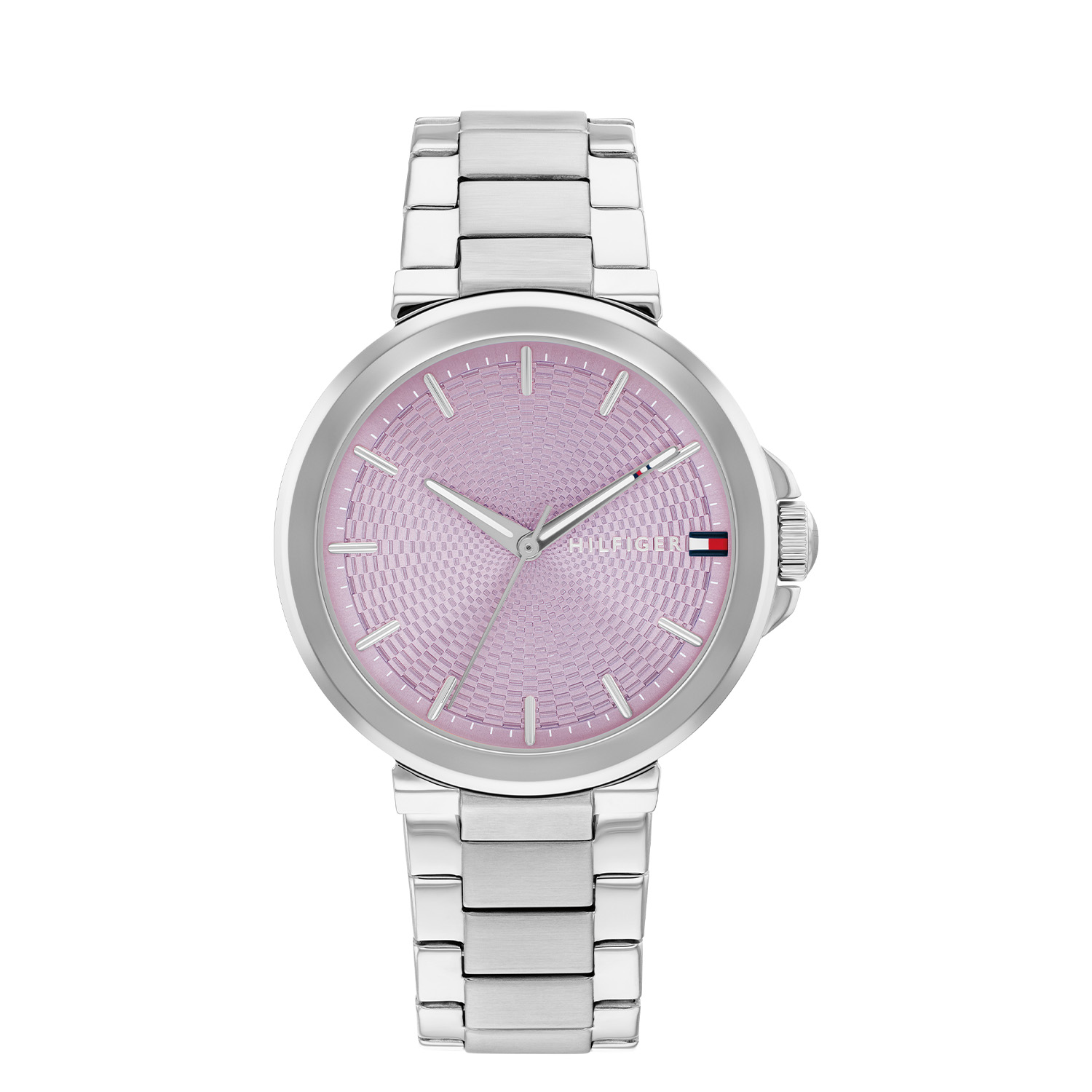 Tommy Hilfiger TH1782781 Horloge Dames Staal Zilverkleurig 34mm
Dit specifieke horloge van Tommy Hilfiger uit de Lori serie met artikelnr: TH1782781 is een luxe dameshorloge die niet in je collectie mag ontbreken. Het stalen dameshorloge heeft een ronde stalen kast met een gladde bezel en een paarse wijzerplaat met fijne wijzers en uurstrepen. Direct aan de kast zit een zilverkleurige schakelband met vouwsluiting. Het horloge heeft een mineraalglas, een afmeting van 34mm en is 5ATM.  

Het merk:
Sinds de lancering van het merk in 1985 is Tommy Hilfiger wereldwijd bekend geworden als pionier van de klassieke Amerikaanse coole stijl. Geïnspireerd door de iconische popcultuur en het Amerikaanse erfgoed. De dames en herencollectie van dit seizoen bestaan uit minimalistische silhouetten en rustieke lederen details. De herenhorlogecollectie biedt iconische uurwerken met roestvrijstalen, lederen en siliconen banden.

Specificaties:
- Mineraalglas
- Ronde kast 34mm
- Stalen horlogekast
- Paarse wijzerplaat
- Stalen schakelband 
- 5ATM