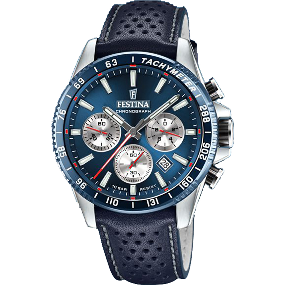 F20561/2 Festina heren chrono blauw