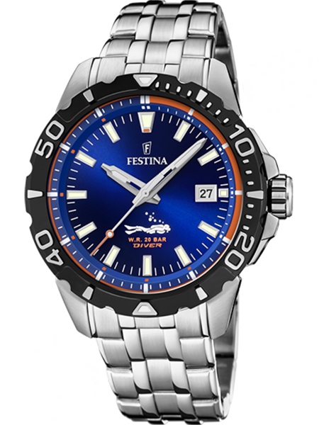 F20461/1 Festina duikhorloge blauw heren