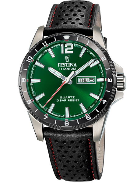 F20699/3 Festina horloge heren groen