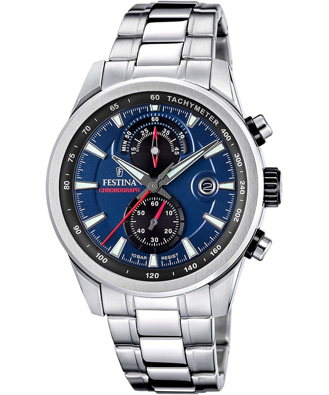 F20694/5 Festina horloge heren chrono blauw