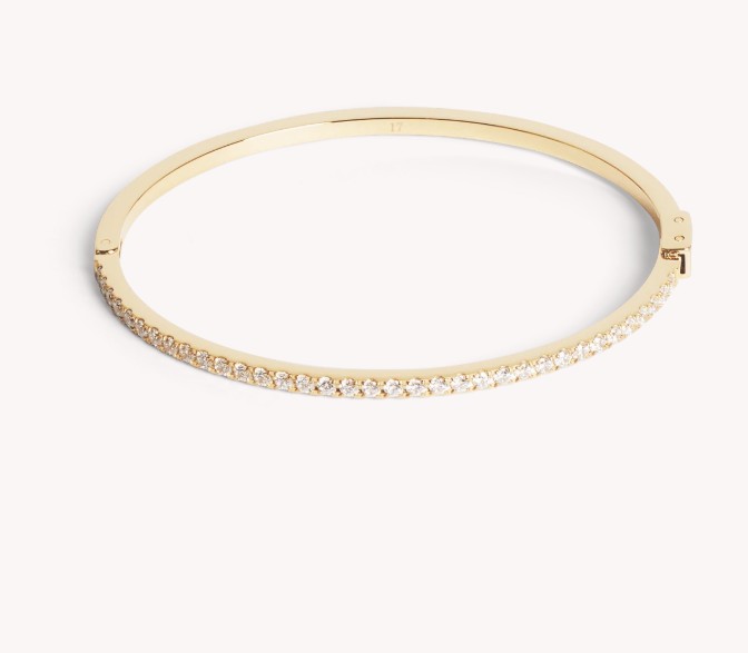 Coeur de Lion bangle armband met crystal.
