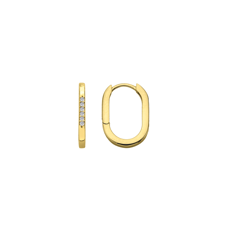 Gd oorring &ldquo;quovali&rdquo; 16mm 