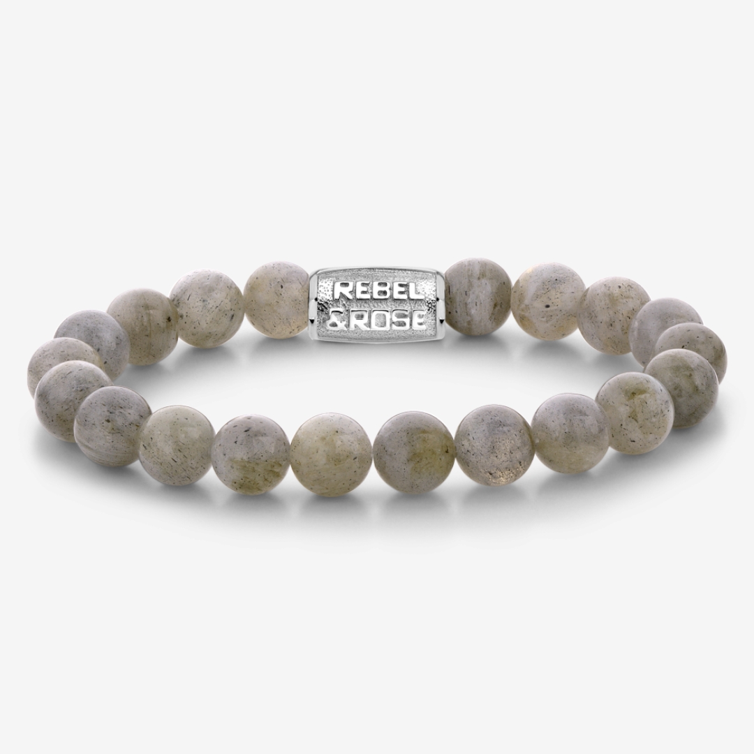 Rebel & Rose - Labradorite Shield - 8mm Medium - RR-80122-S-M
