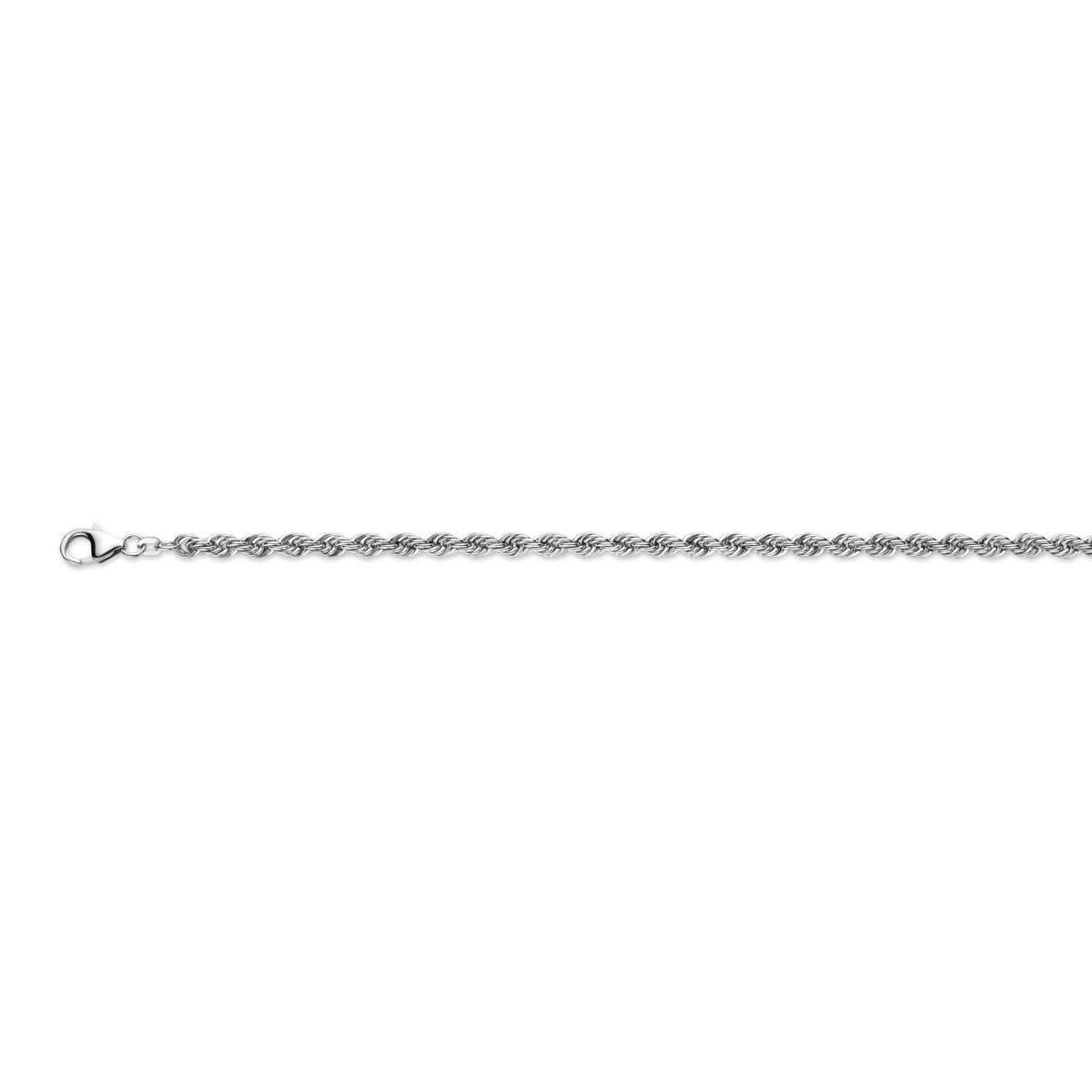 13.37108 Zilveren koordcollier, 4,0 mm, 50cm