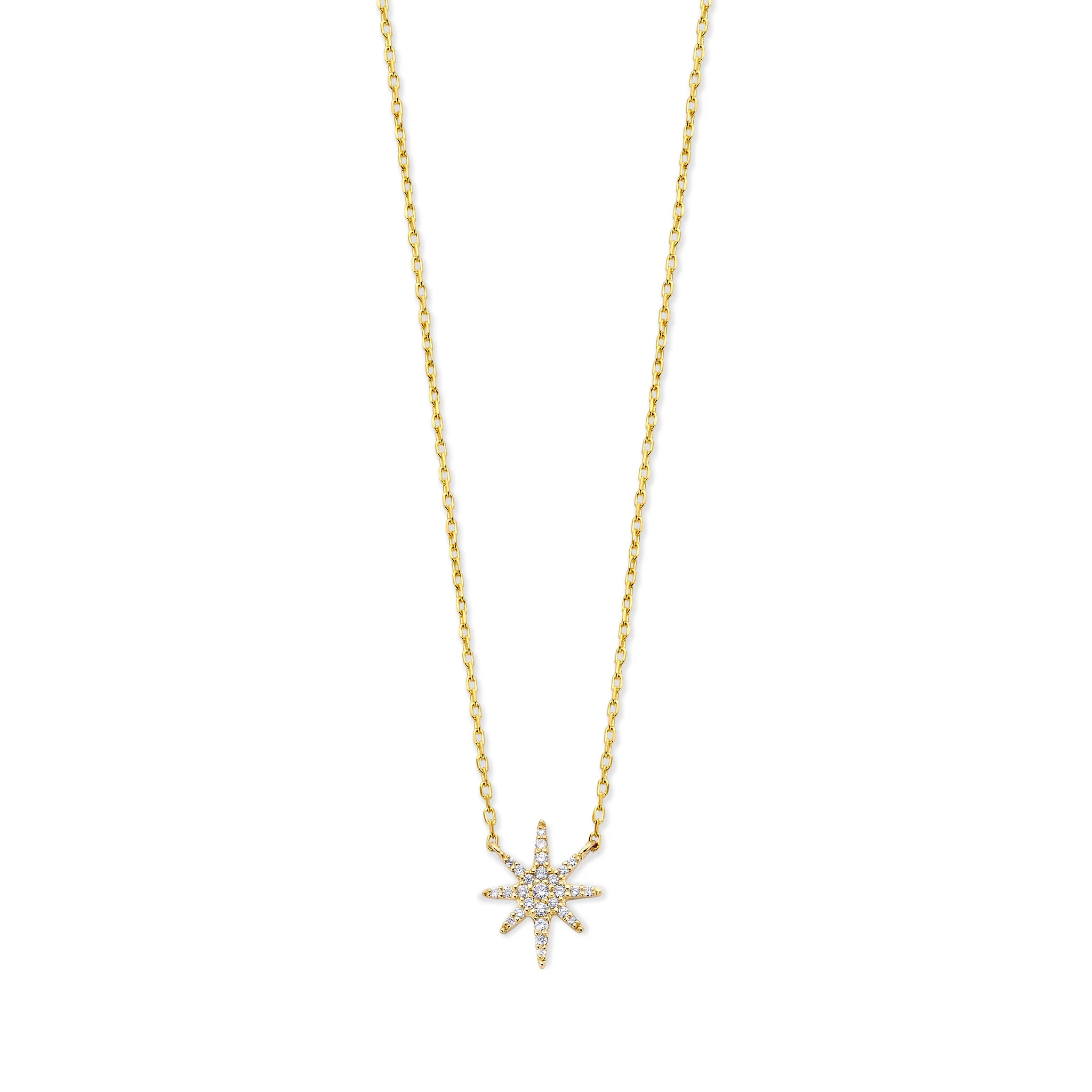 GGD collier met ster en diamant