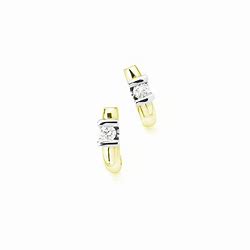 R&C half creolen model 16 Camille, met 2x0.03crt SIR briljant