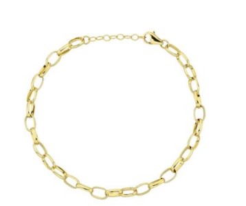 De Gouden Schakel Armband met Verlengstuk, modelnummer T23-B-STB-1028, valt onder de categorie "Jewel" en is van het type "Bracelet". Deze armband is veelzijdig dankzij het verlengstuk, wat zorgt voor een perfecte pasvorm. Draag hem solo voor een subtiele look of combineer met andere armbanden voor een trendvolle uitstraling. Een elegante toevoeging aan elke outfit.