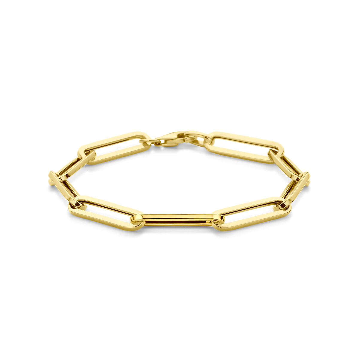 9 krt. gouden armband 
zie voor afmetingen foto 2.
