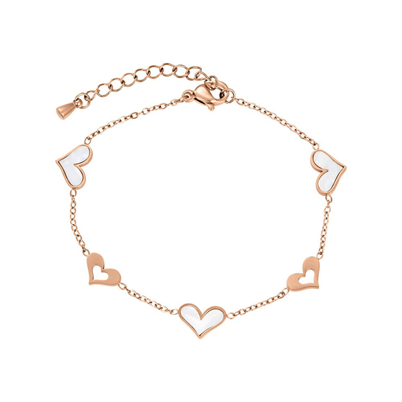 De Bracelet In love Rose, modelnummer B0041499002, is een verfijnd sieraad onder de categorie juwelen. Het is een elegante armband die perfect past bij elke outfit. Draag het solo voor een subtiele chique look of combineer met andere armbanden voor een trendy gelaagd effect. Een veelzijdige keuze voor zowel dagelijkse als speciale gelegenheden.