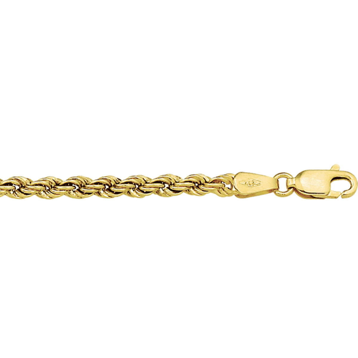 geelgouden ketting koord
