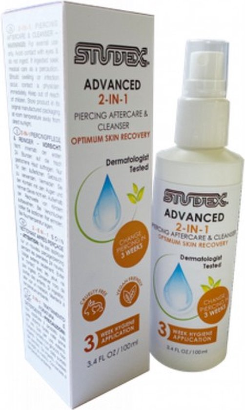 Studex advanced 2-in-1 after care & cleanser 100ml