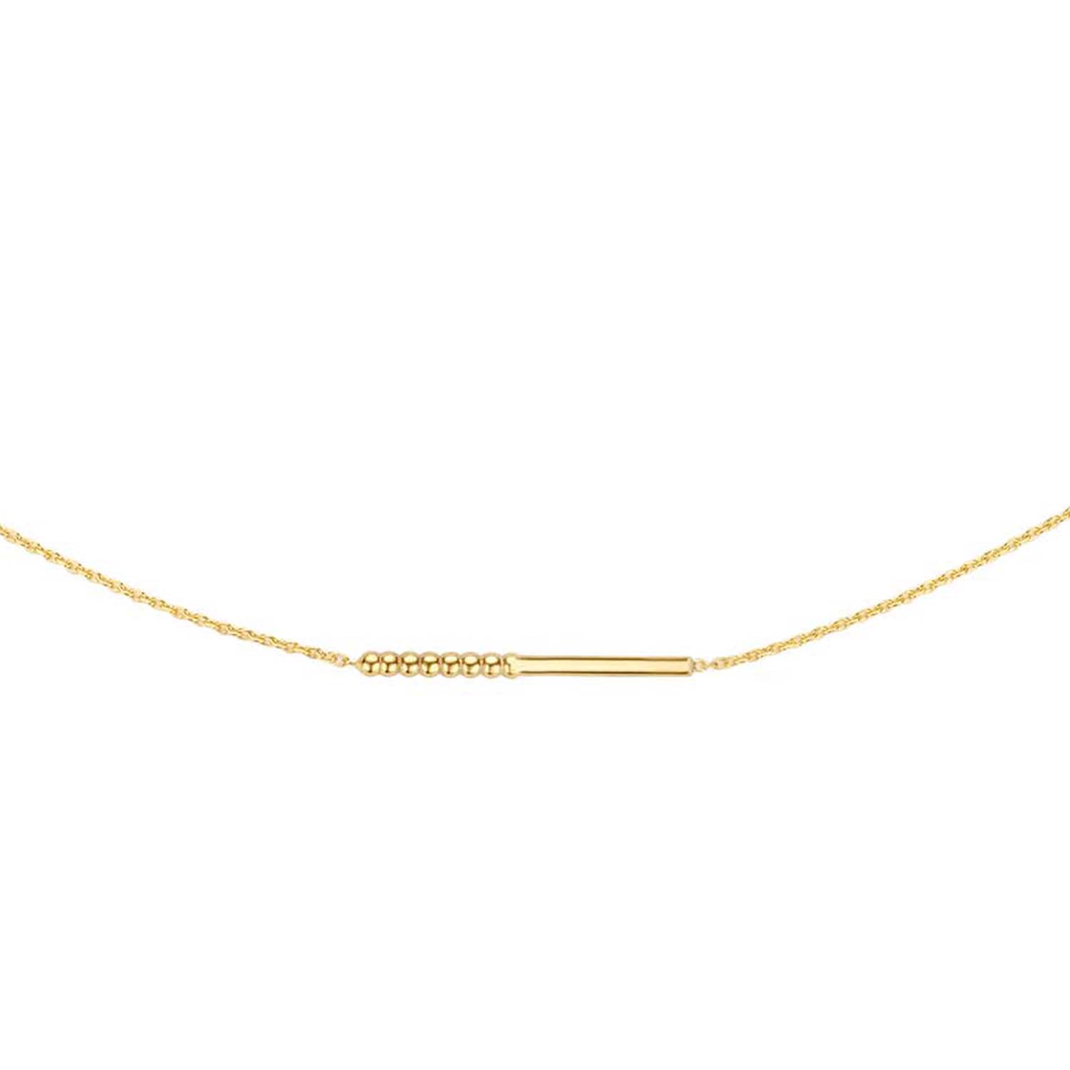 Deux de Belgique Necklace
Eenvoudig met een twist, deze Deux de Belgique Necklace van 14K goud. Een mooie toevoeging aan je sieradencollectie en perfect te combineren met andere sieraden van Jackie. Wij zijn in love!

Brussel, de stad die bekend staat om haar imposante gebouwen met gouden details. De stad van pralines en wafels, maar vooral de stad van de bubbels. Loop door het prachtige Galleries Royales Saint-Hubert onderweg naar een sprankelende borrel terwijl Jackies sieraden schitteren in de ondergaande zon. Ik straal en voel me zelfverzekerd.

Ik heb me voor mijn nieuwe 14 karaat gouden collectie laten inspireren door de bruisende sfeer van Brussel. Dit vind je terug in mijn nieuwe ontwerpen in de vorm van colliers, armbanden, oorsieraden en ringen.

Specificaties
- Ketting
- Materiaal: 14 Karaat - Geelgoud - 585
- Lengte verstelbaar: 40 - 42,5 - 45cm
- Artikelnummer: JKN22.252
