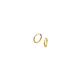 verguld creool 9 mm x 1.3 mm