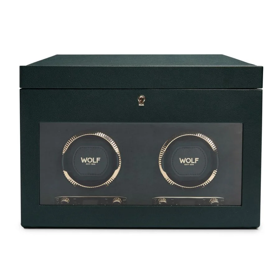 De British Racing-collectie is in korte tijd uitgegroeid tot een echte klassieker – werkelijk uniek. Geef je horloges de zorg die ze verdienen met de British Racing Double Watch Winder.