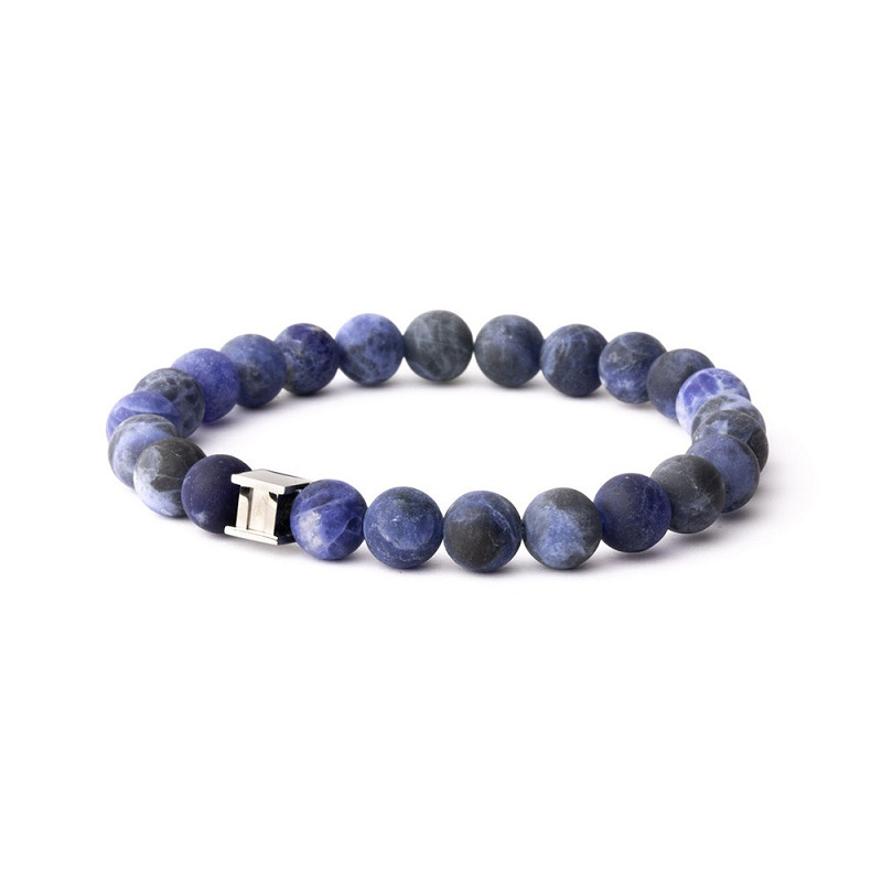 De Gemini | Kralen Armband | A8M heeft een strak ontwerp met blauwe kralen en valt onder de categorie juweel, specifiek een armband. Het is perfect voor zowel casual als formele gelegenheden. Combineer het met andere armbanden of draag het alleen voor een elegante look. Geschikt voor dagelijks gebruik en speciale gelegenheden.