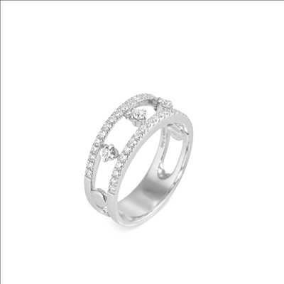 De Ponthe Vecchio ring, is een prachtige witgouden ring met een schitterende diamant van 0,43 karaat. Perfect voor speciale gelegenheden of om dagelijks te stralen. Draag hem aan je ringvinger voor een klassieke uitstraling of combineer met andere ringen voor een trendy look. Een onmisbare toevoeging aan je sieradencollectie!