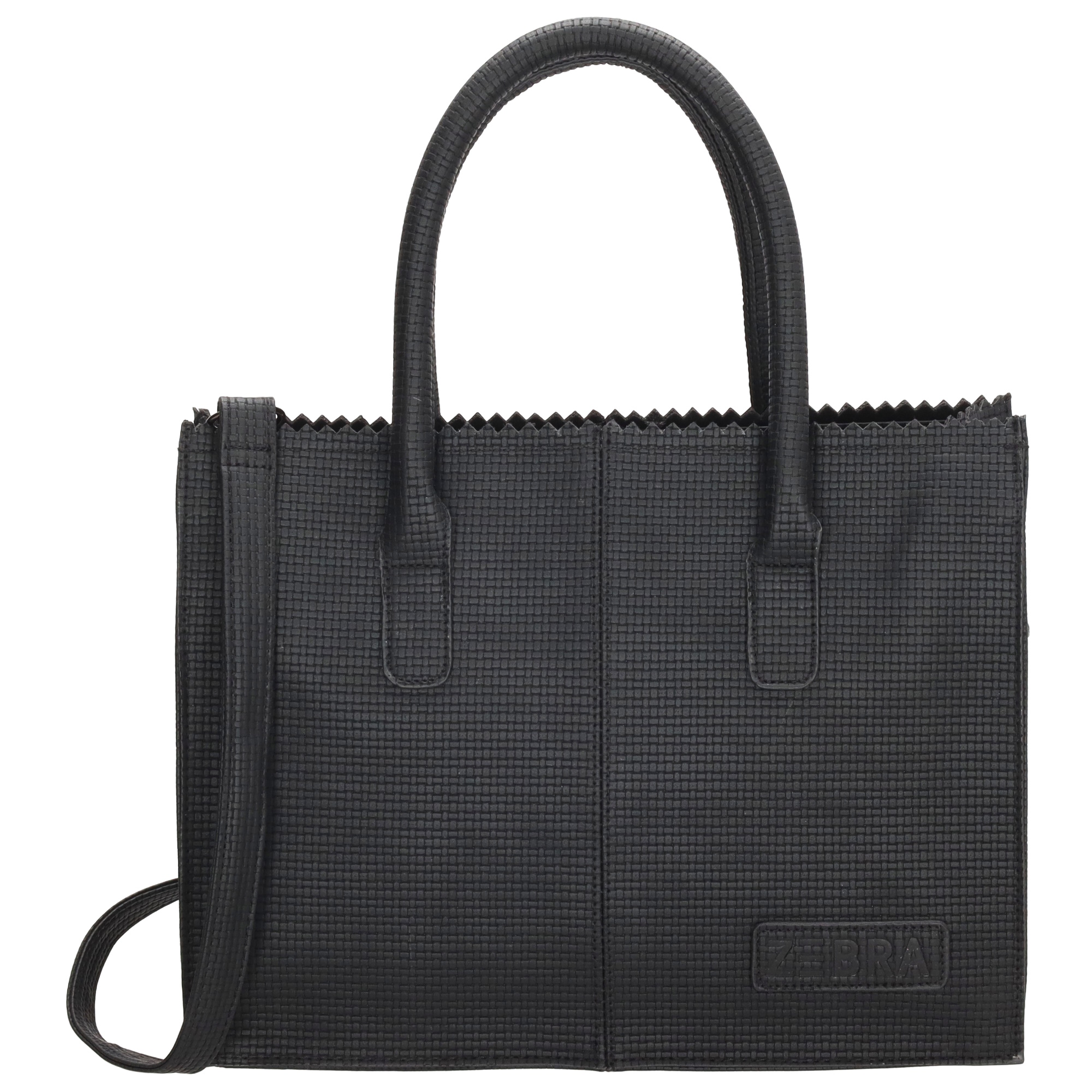 Deze Zebra handtas is een mooi en trendy item. De tas is perfect voor dagelijks gebruik, maar voor een gelegenheid is die ook ideaal! Door het strakke design valt de tas overal mee te combineren. De handtas heeft een mooi printje wat 'm net weer even wat anders maakt. Bij de handtas zit een verstelbare en afneembare schouderband, zo draag je de tas op jouw manier. Voeg jij deze parel toe aan jouw tassencollectie? 

De eigenschappen van deze handtas zijn: 

Hoofdvak met ritssluiting
Dubbel handvat 
Verstelbare en afneembare schouderband