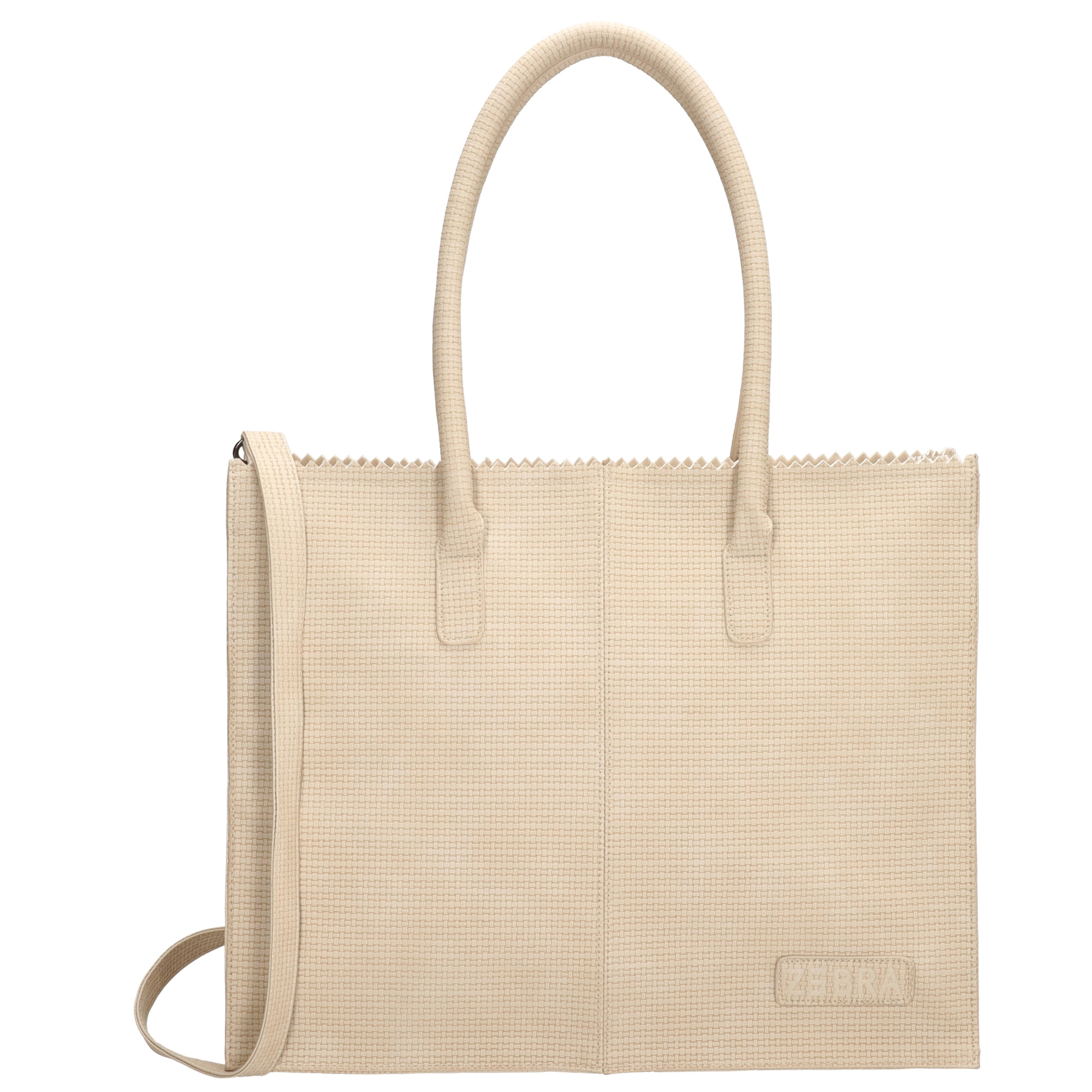 Met deze prachtige handtas zit je zeker goed! Deze Zebra Sanne handtas is echt een trendy item. Je neemt de tas fijn mee voor dagelijks gebruik, waar je ook heen gaat. Door het iets grotere model kun je fijn jouw essentials met je meenemen. Het printje van de tas zorgt voor een speelse, maar strakke look. Je draagt de handtas in de hand of aan de schouderband. Zo bepaal jij hoe de tas met jou meegaat. Heb jij deze parel al in huis?

De eigenschappen van deze handtas: 

Hoofdvak met ritssluiting
Dubbel handvat
Verstelbare en afneembare schouderband