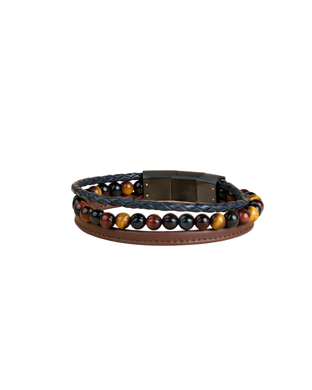 Deze armband is gemaakt van echt nappaleer en elegante 6mm Tijgeroog stenen uit Zuid-Afrika.

Tijgeroog wordt vaak de "Steen der Krijgers" genoemd. Het is een krachtige steen die je beschermt tegen negatieve invloeden. Hij zou zijn drager extra moed, kracht en doorzettingsvermogen geven.

Waarom zou je er één kopen?

- Je krijgt 12 maanden garantie & je kan gratis omruilen als je maat niet goed is

- Je armband zal worden gemaakt en verzonden binnen de 48u

- Hij is gemaakt van top kwaliteit materialen en officieel 'handgemaakt in België' 

 