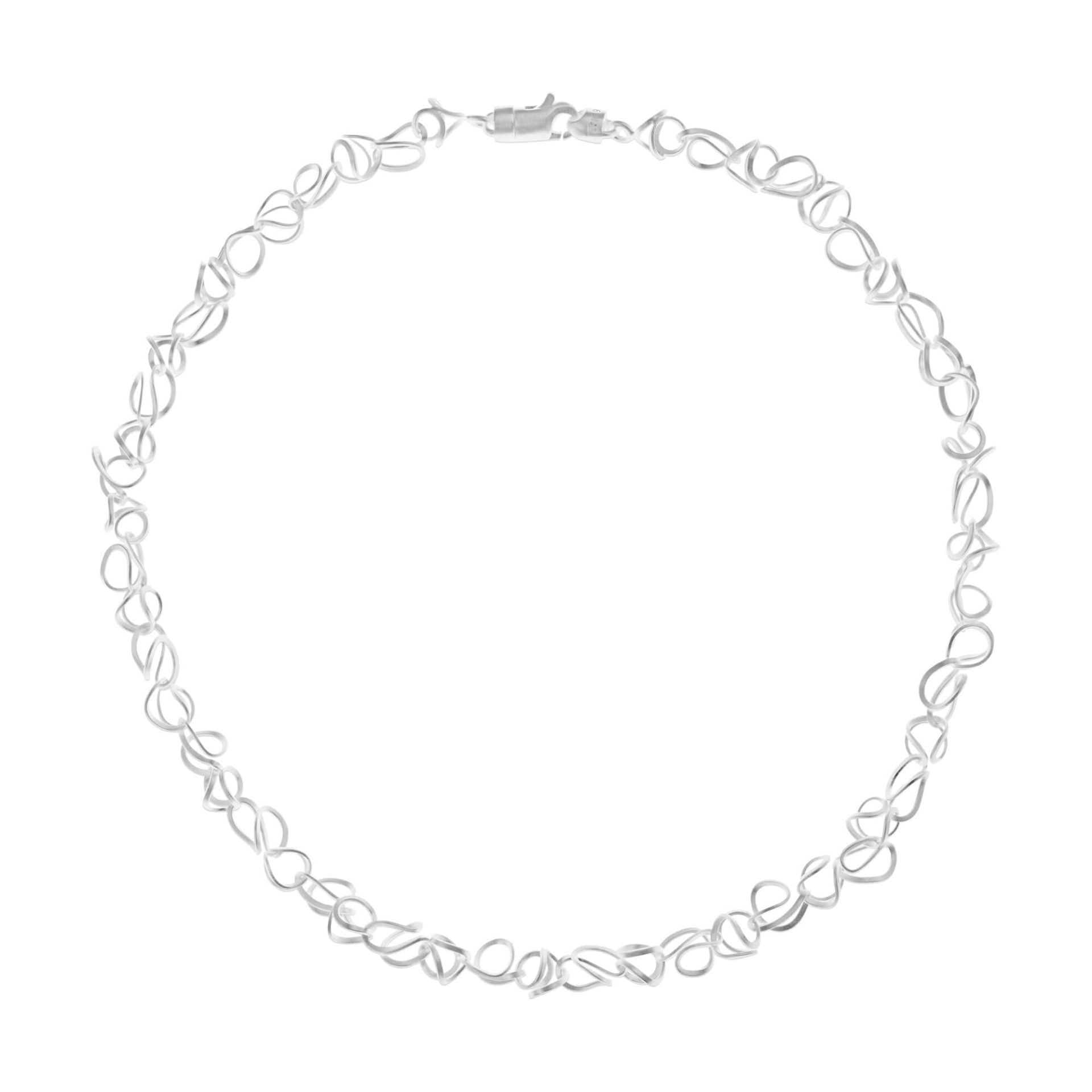 Zilver collier