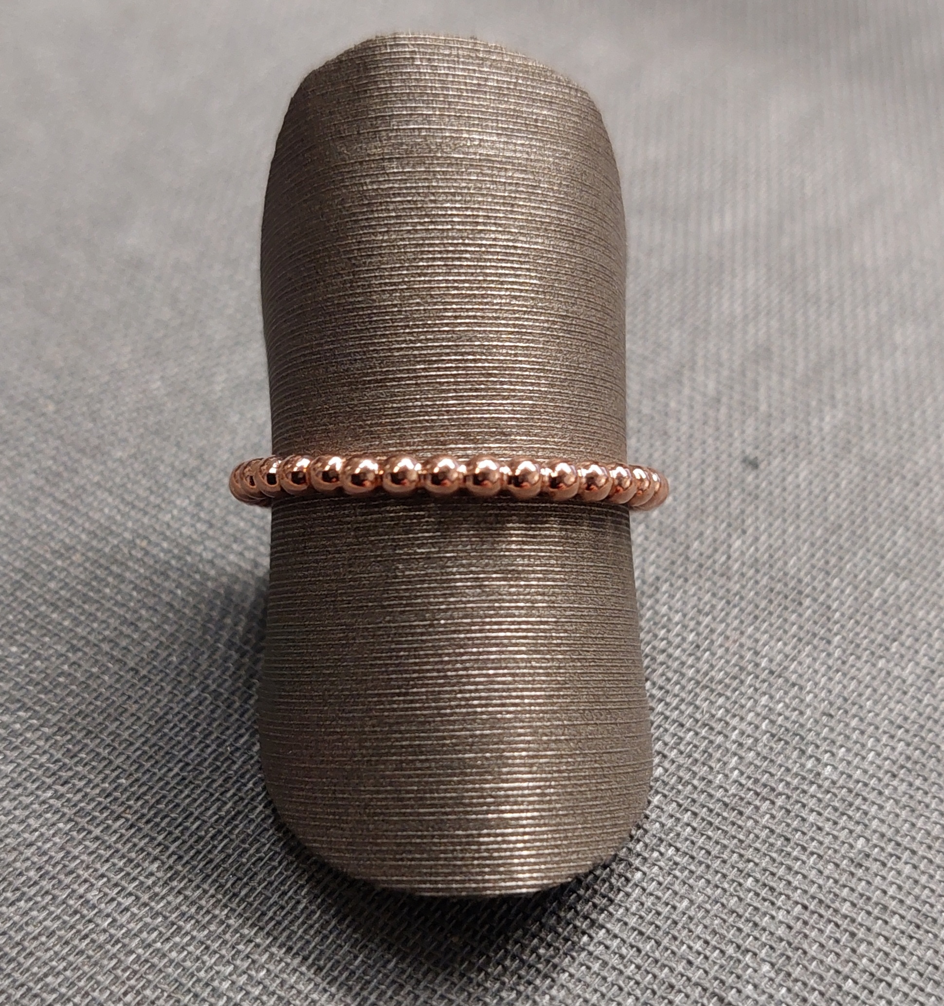 14kt roodgouden ring