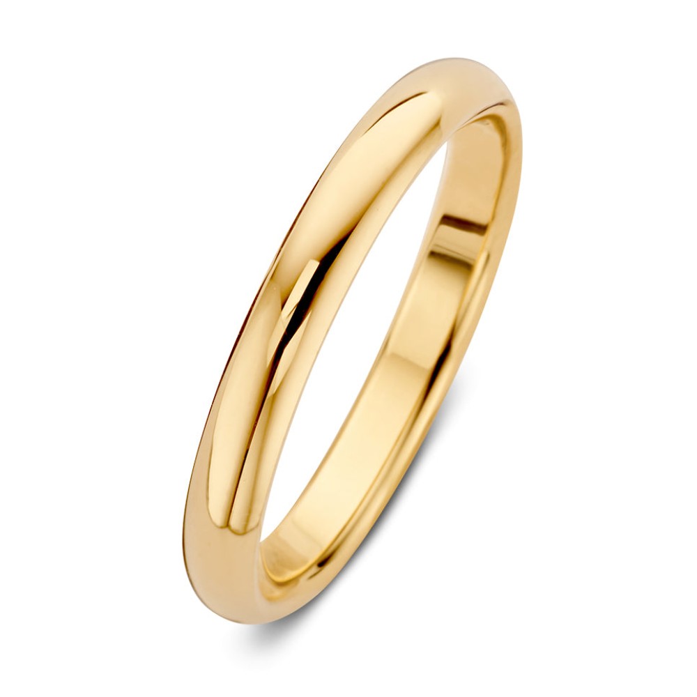Bowie is de prachtige bolle ring uit onze trouwringen collectie! Ook onze trouwringen zijn uiteraard gecreëerd met duurzame materialen. We gebruiken uitsluitend 18 karaat gerecycled goud voor de trouwringen.En alle trouwringenen verlovingsringen zijn dankzij hun vormperfect te combineren zijn met de andere ringen uit de Aurore collectie.

De Bowie is ook leverbaar in witgoud!
