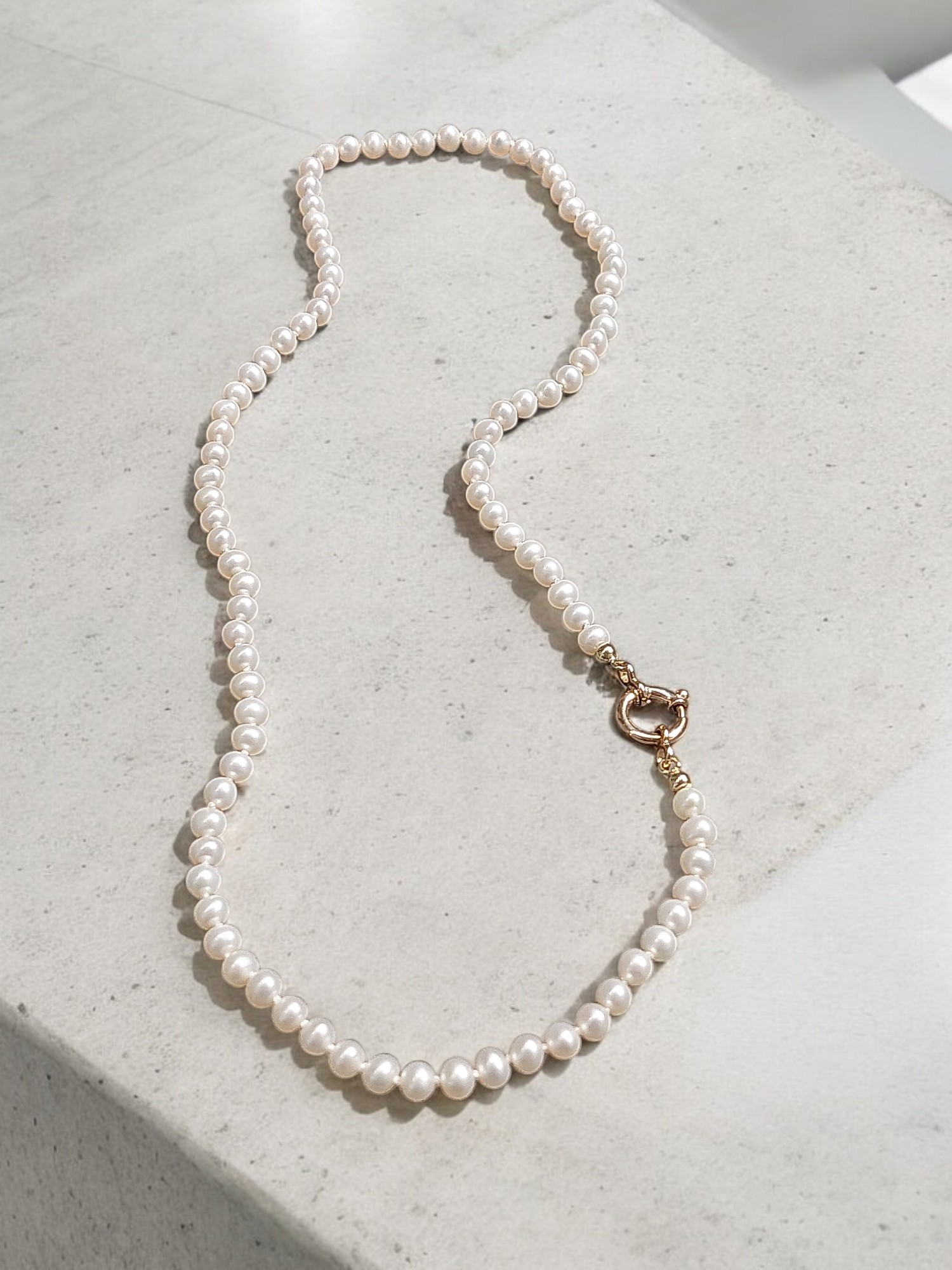 Parelcollier 4 mm
