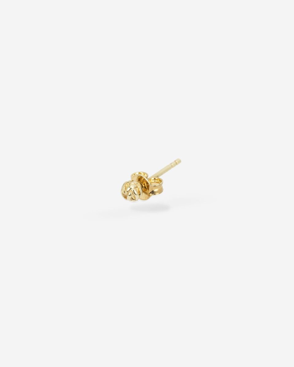 412GV one - Katja Oorknopje Goud Vermeil (Per Stuk)
