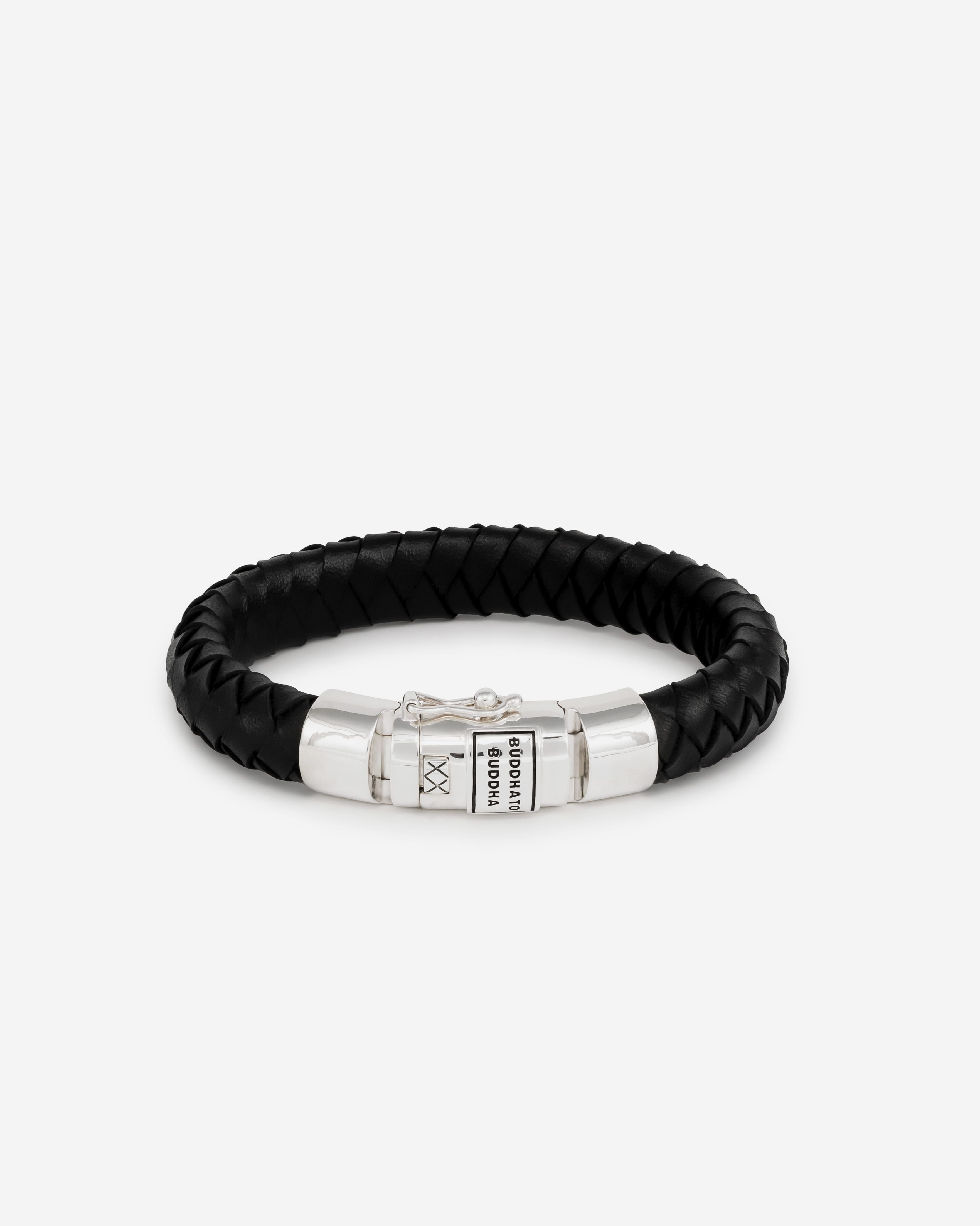 Buddha to Buddha 544BL E+ - BEN Leather Black Armband