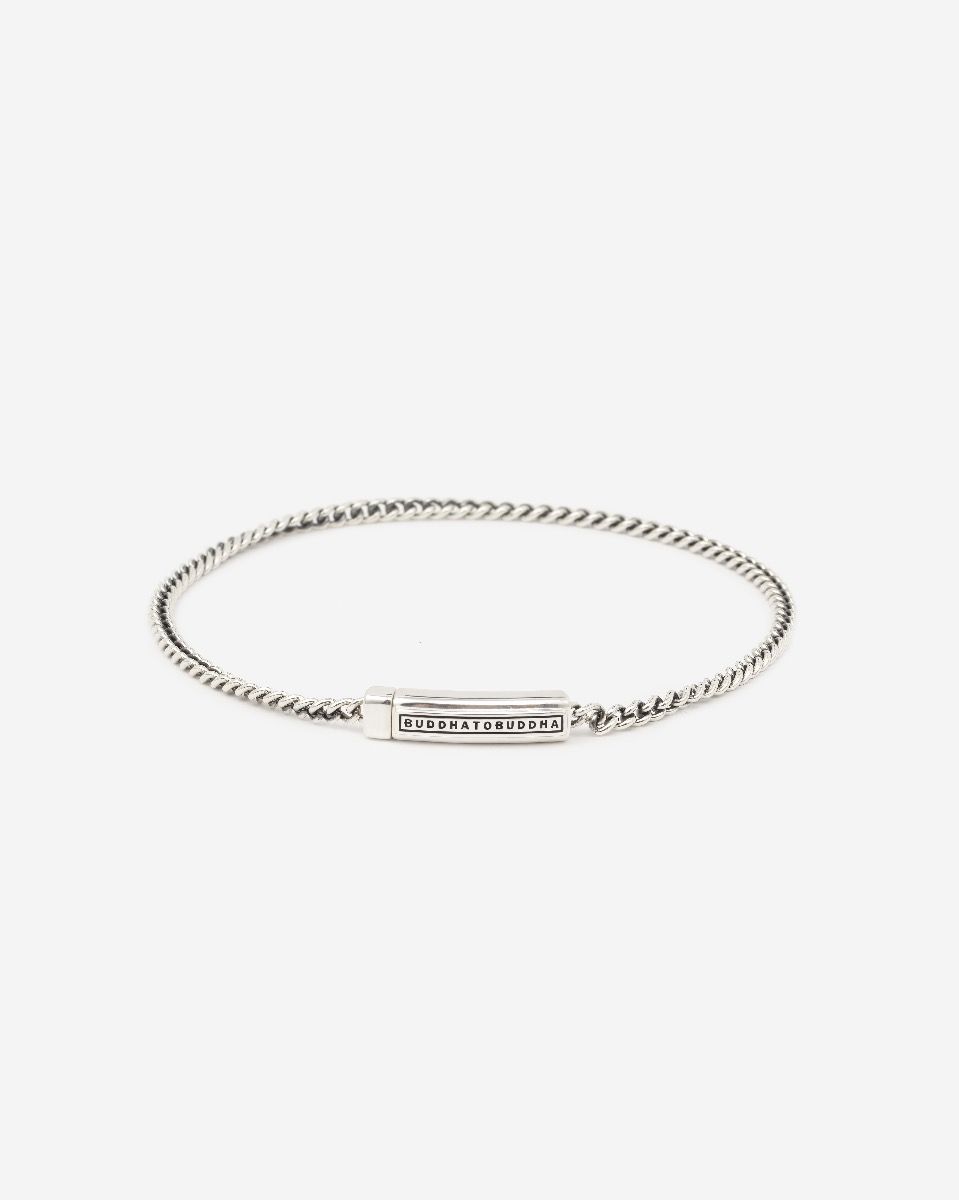 Zilver armband permanent om de armb
