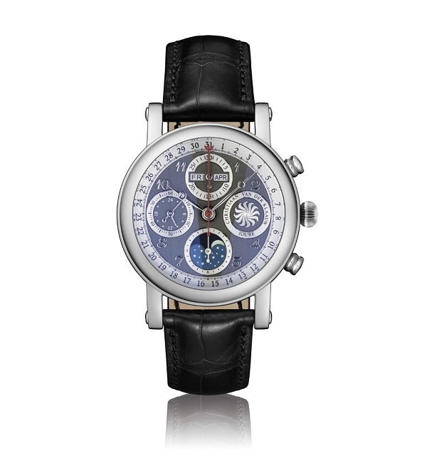 De Ariadne CKAR3334 staat voor astronomische horlogerie op z’n best, in een modern, sportief design. Deze chronograaf geeft de verstreken seconden, minuten en uren aan. Het horloge heeft een volledige datumaanduiding, maanstand-indicatie en de aanduiding van tijd op een 24-uurs schaal. Onderin op de 6 uurs positie is de maanstand af te lezen