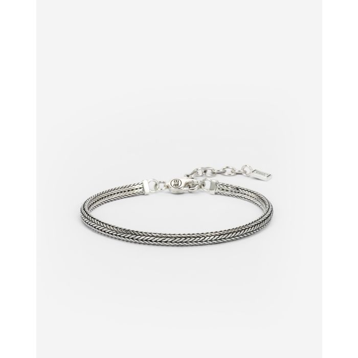Gerecycled 925 sterling zilver
Lengte C - E