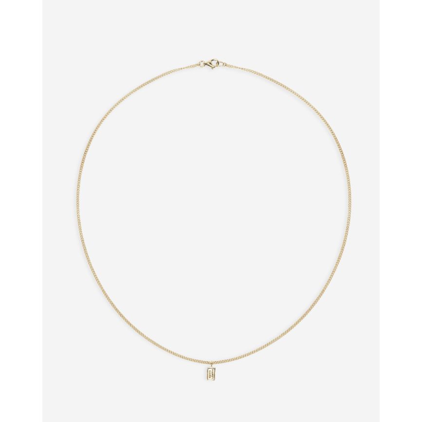 G601 one - Essential XS Goud Collier Geelgoud 14KT