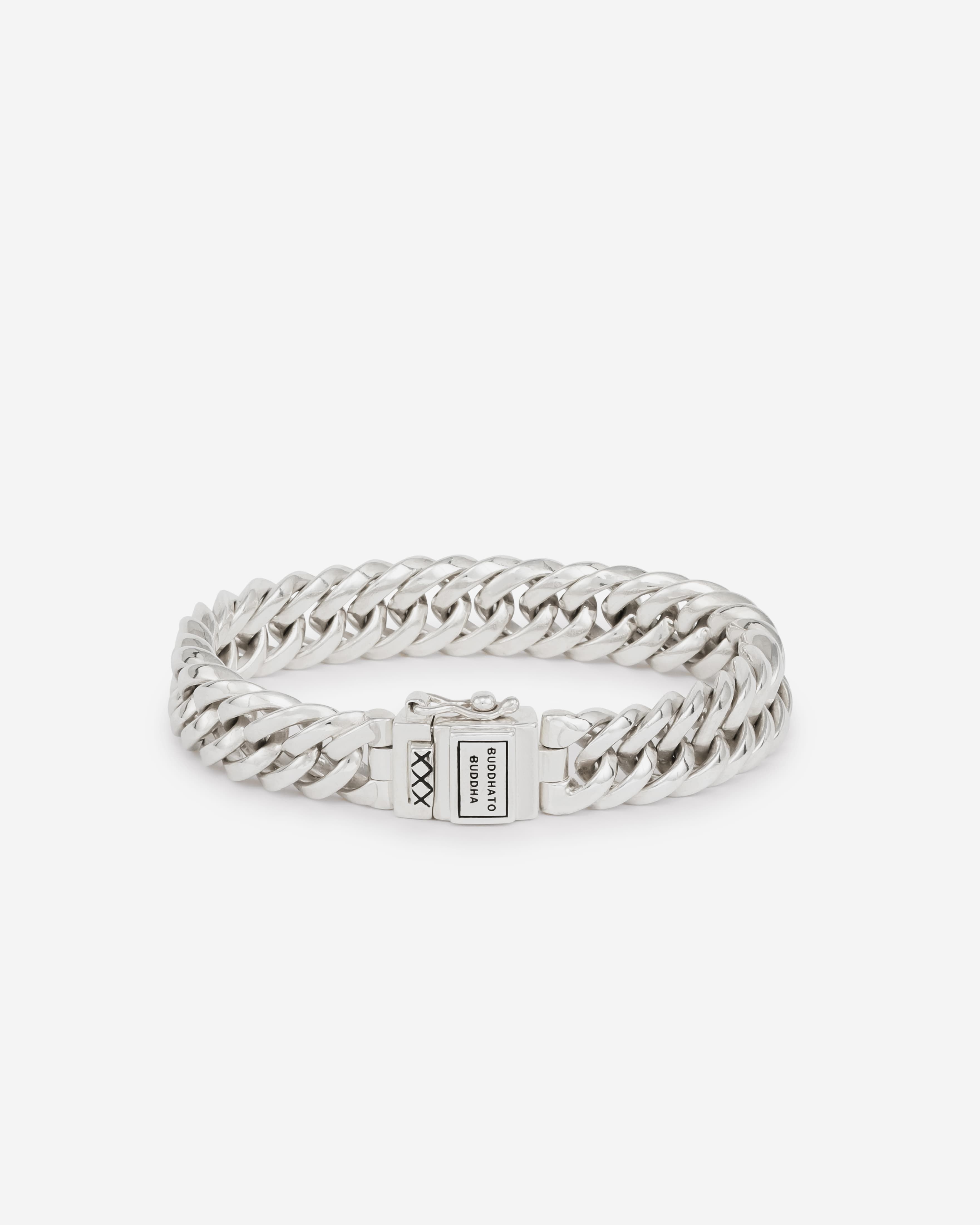 Buddha To Buddha J080 F - CHAIN XS  ARMBAND ZILVER