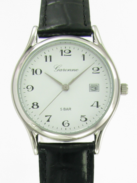 Dit is een horloge van het merk Garonne.