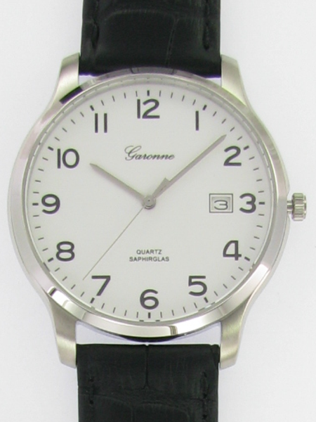 Dit is een horloge van het merk Garonne.