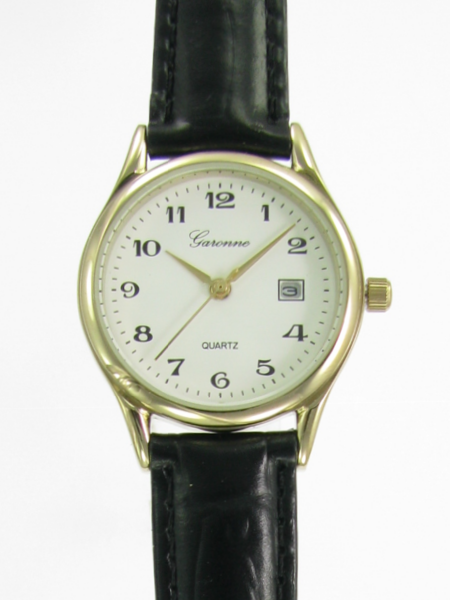 Dit is een horloge van het merk Garonne.