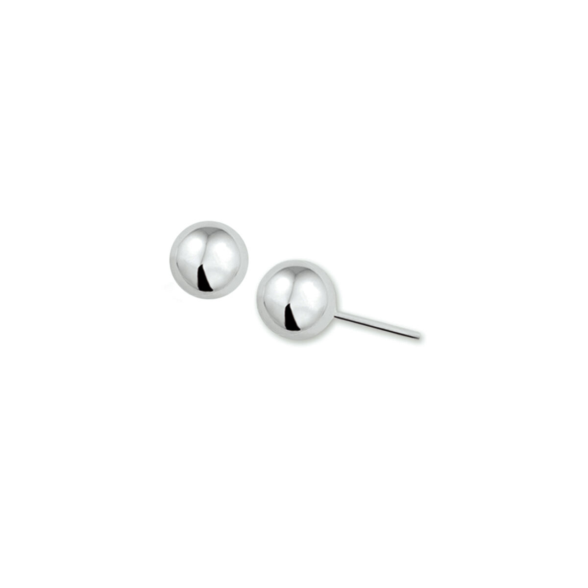 zilveren oorsteker 3mm