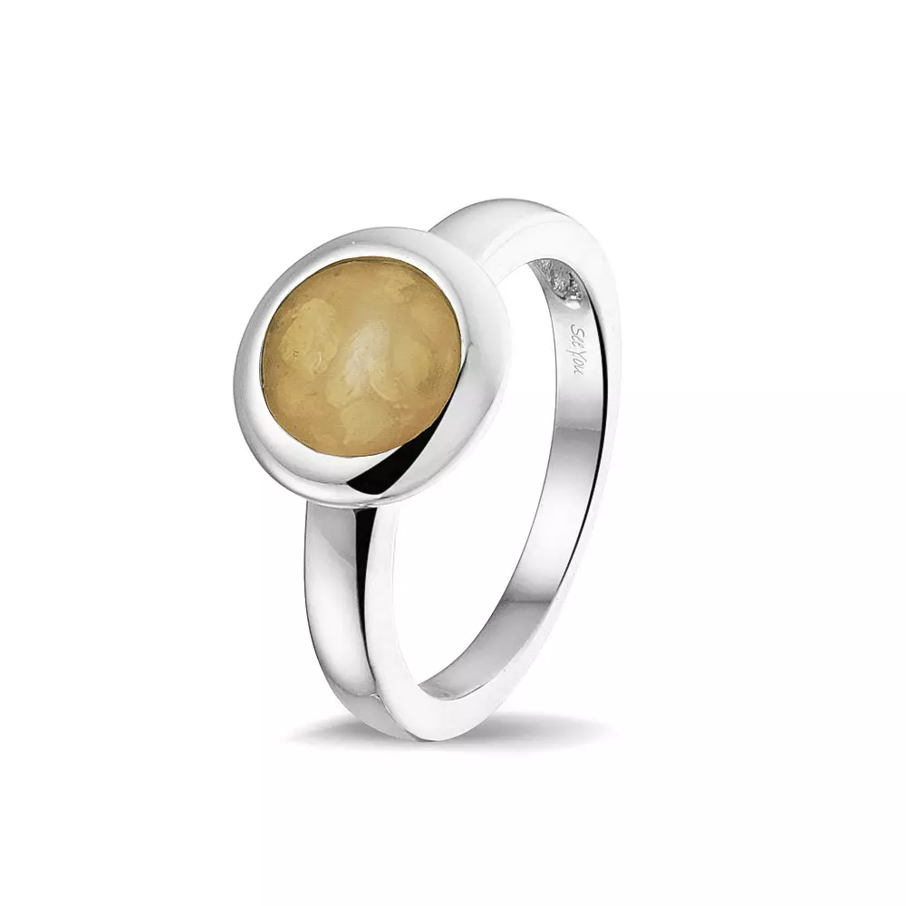 See You Gedenksieraden - Zilveren damesring, as-sieraad - RG-033-54