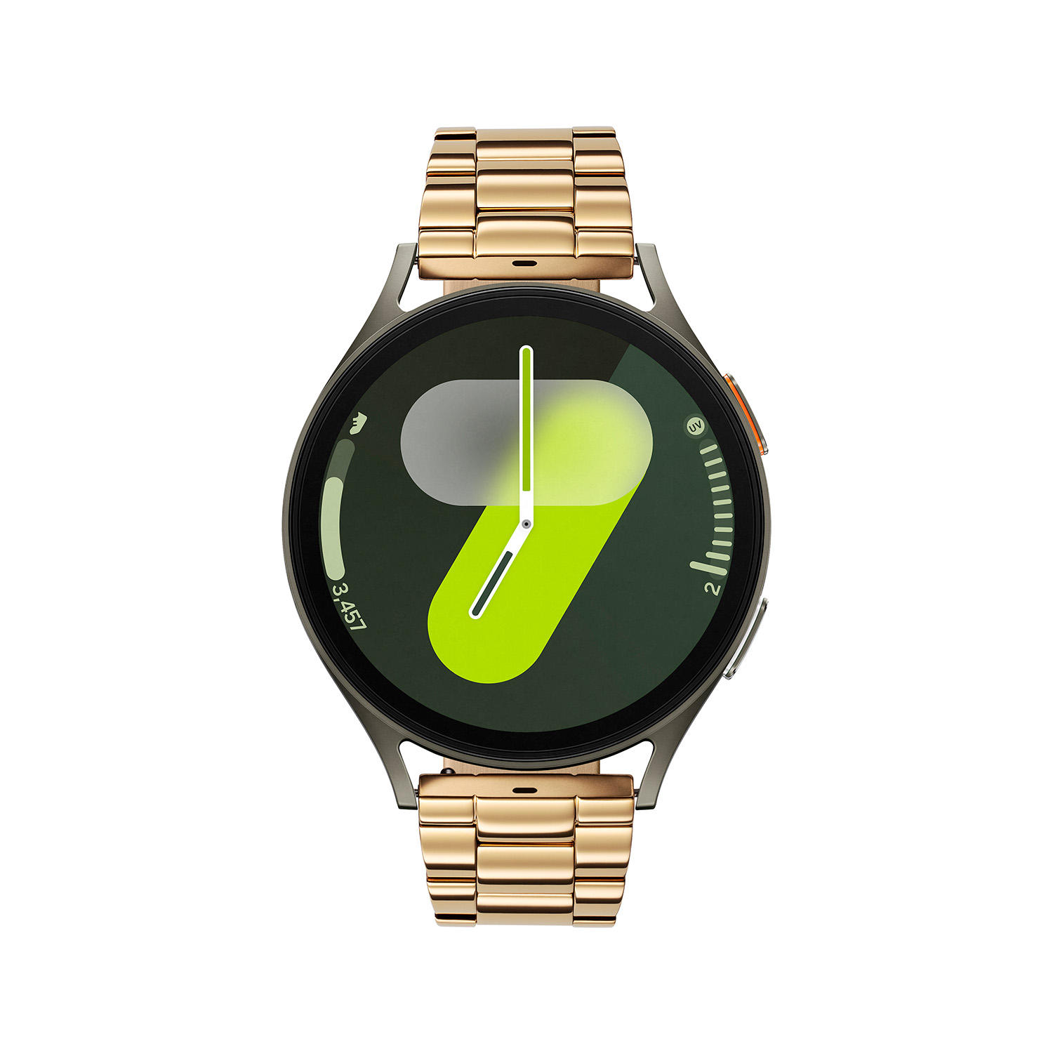 Samsung Galaxy Watch7 SA.L310KGRS Khaki/Double 44mm 
De Galaxy Watch combineert de uitstraling van een luxe horloge met de geavanceerde functies van de SAMSUNG smartwatches. De Galaxy Watch7 is de smartwatch met Wear OS van SAMSUNG en heeft genoeg power voor de hele dag dankzij de 3nm-processor. Navigeer nauwkeurig met Dual-Frequency GPS. Houd je hartslag, work-outs en slaap bij met de geavanceerde BioActive Sensor. Galaxy AI gebruikt deze gegevens om waardevolle inzichten over je gezondheid te geven en je welzijn te verbeteren met Energy Score en Wellness Tips. De Galaxy Watch is niet alleen zeer stijlvol, maar ook gebruiksvriendelijk. Nooit meer verdwaald dankzij onze nauwkeurigste gps ooit op een Galaxy Watch. De Galaxy Watch is stof- en spatwaterdicht en 5 ATM gecertificeerd. De extra features, zoals het kompas, hartritme sensor, cycles meter, slaapmeter en nog heel veel meer maken de Galaxy Watch7 nog completer.

De Galaxy Watch heeft een Always On-display, waardoor je geen knop in te drukken om de tijd weer te geven. Het AMOLED-display kan ingesteld worden op een continue tijdsweergave, zodat dag en nacht te zien is hoe laat het is.

Highlights:
- Geschikt voor Android  
- De Galaxy Watch7 heeft een IP68-certificering. Het horloge is 5 ATM
- Dankzij de ingebouwde speaker en microfoon, kan er ook gebeld worden met het horloge
- Ontvang alle berichten van je telefoon op je horloge en reageer direct met quick reply’s
- Herkent meer dan 90 verschillende activiteiten
- Door de verschillende meters en tellers is het mogelijk om onder andere de hartslag, stappen, snelheid, slaap, luchtdruk, stress, hoogte- en diepte te meten
- D.m.v. de ingebouwde GPS, is het mogelijk om offline te navigeren (zonder dat de telefoon in de buurt is)
- Luister zonder smartphone naar muziek met Spotify premium
- Contactloos betalen met de LTE modellen
- Virtueel voice assistent
