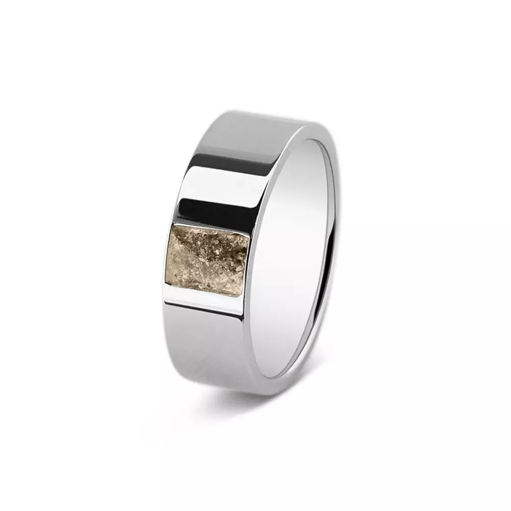 See You Gedenksieraden - Edelstalen memorial ring, as-sieraad - RS-008-185