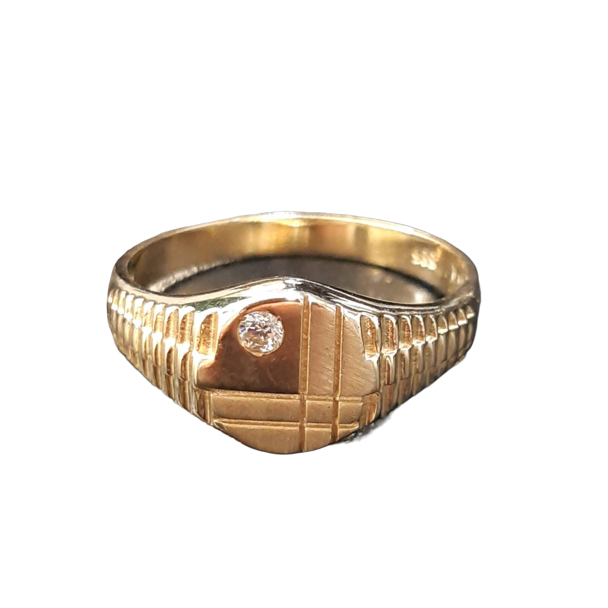 De gouden herenring model BREA-JOY-0002927 is gemaakt van 14K goud, glanzend en goudkleurig. Met een maat van 60 is deze ring een verfijnde keuze voor elke gelegenheid. Draag deze ring op zichzelf voor een klassieke uitstraling, of combineer met andere sieraden voor een moderne look. Perfect voor dagelijks gebruik of speciale gelegenheden.
